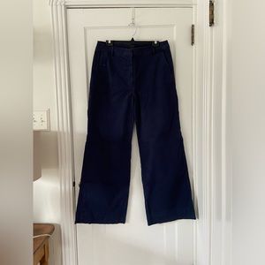 J. Crew Navy Wide-Leg Pants